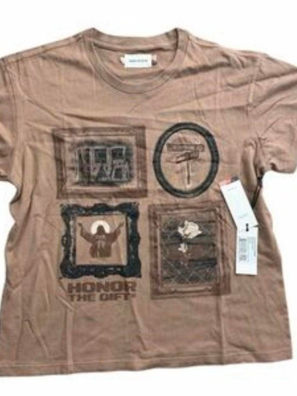 Honor The Gift brown graphic tee Size S #graphictee